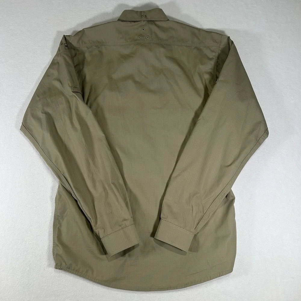 Blackhawk Warrior Wear Shirt Men's Small Tactical Canvas Cargo Pockets Button Up